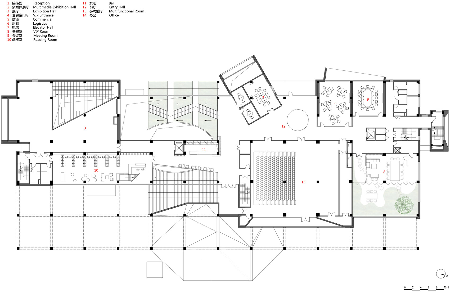 白沙岛金融生态小镇社区中心丨中国沈阳丨URBANUS都市实践-93