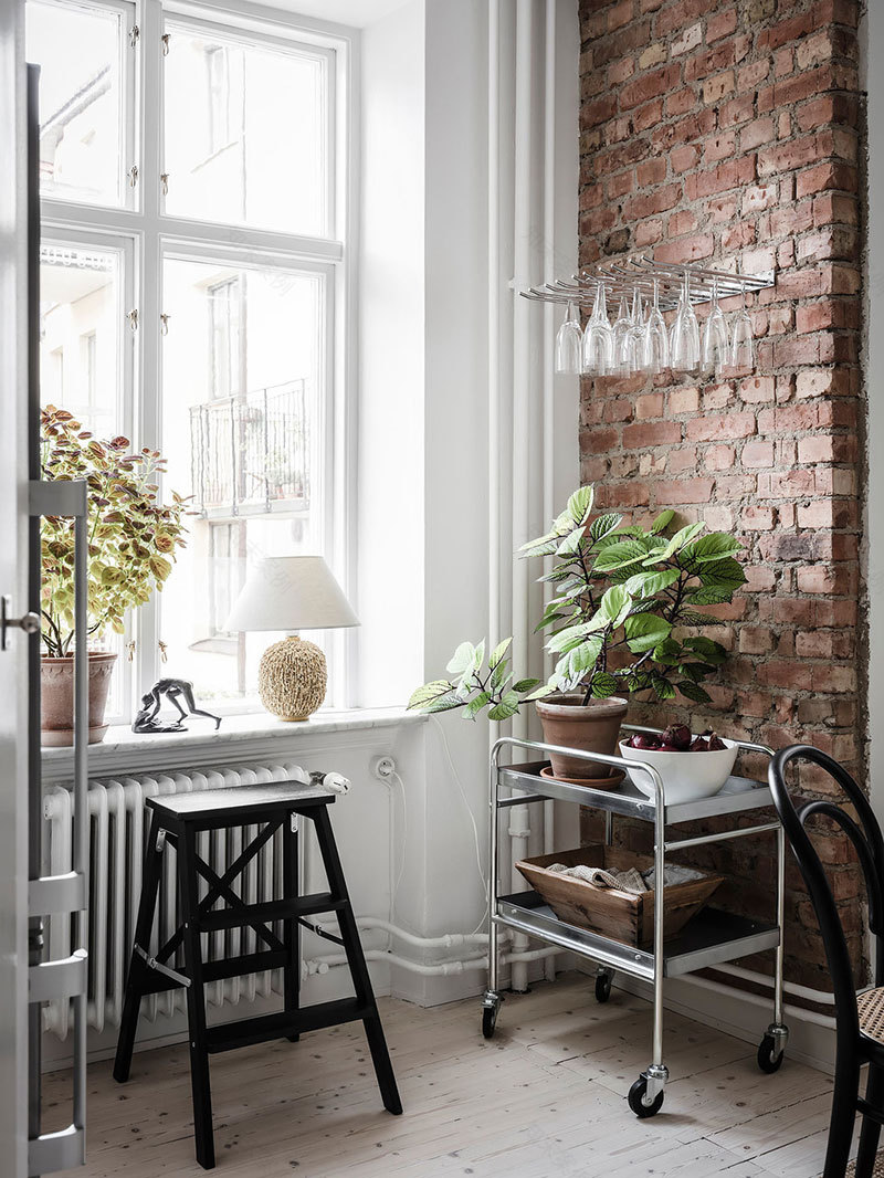 砖墙点亮哥德堡 37 平米时尚单间-7