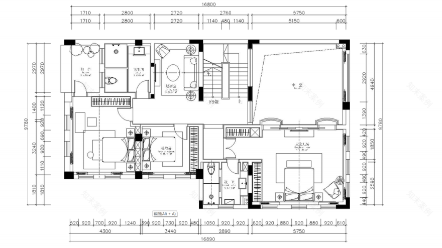 南天名苑欧式宫廷设计-3