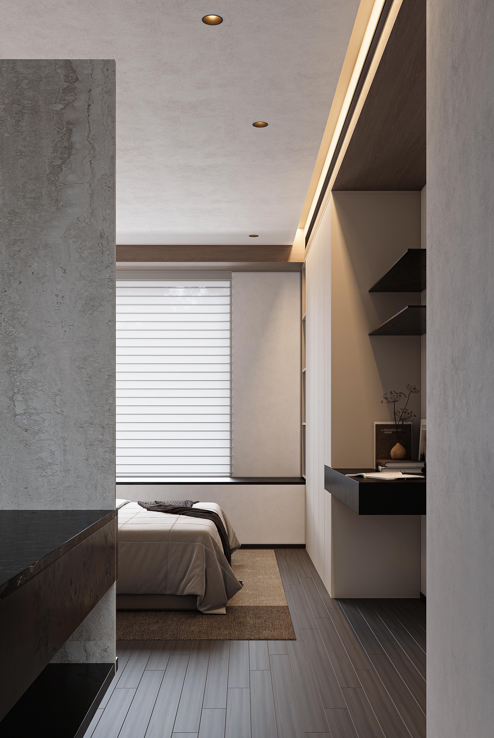 意式极简风室内设计丨金屹效果图团队-17