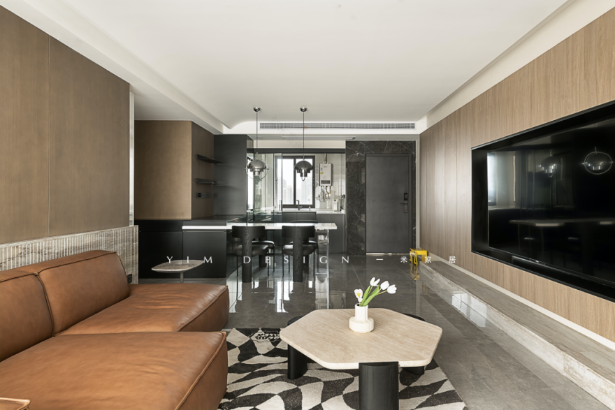 130㎡现代轻奢家居丨蒋勤-14