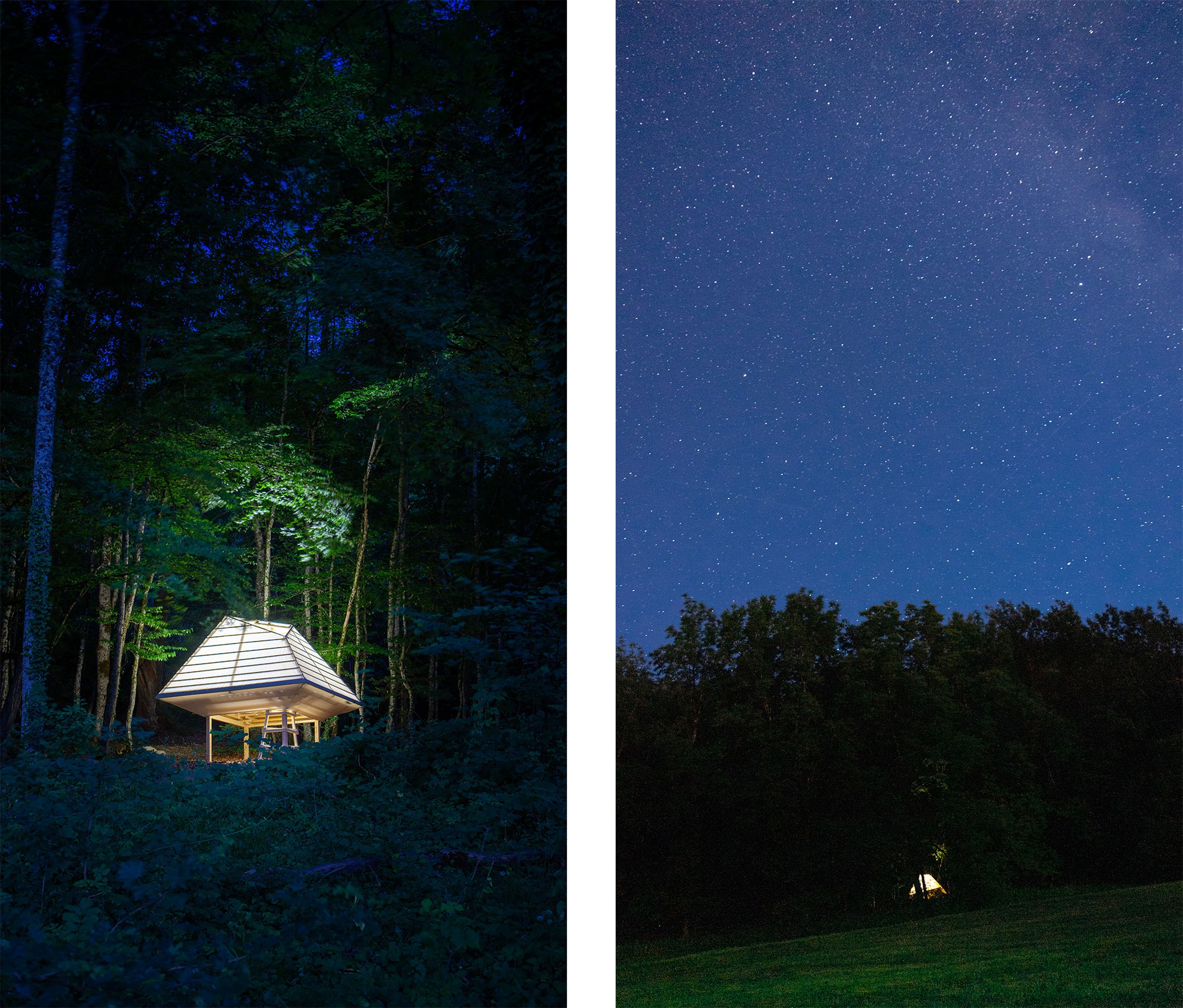 冥想小屋·A“light”paper cage丨法国丨无意义建筑-28