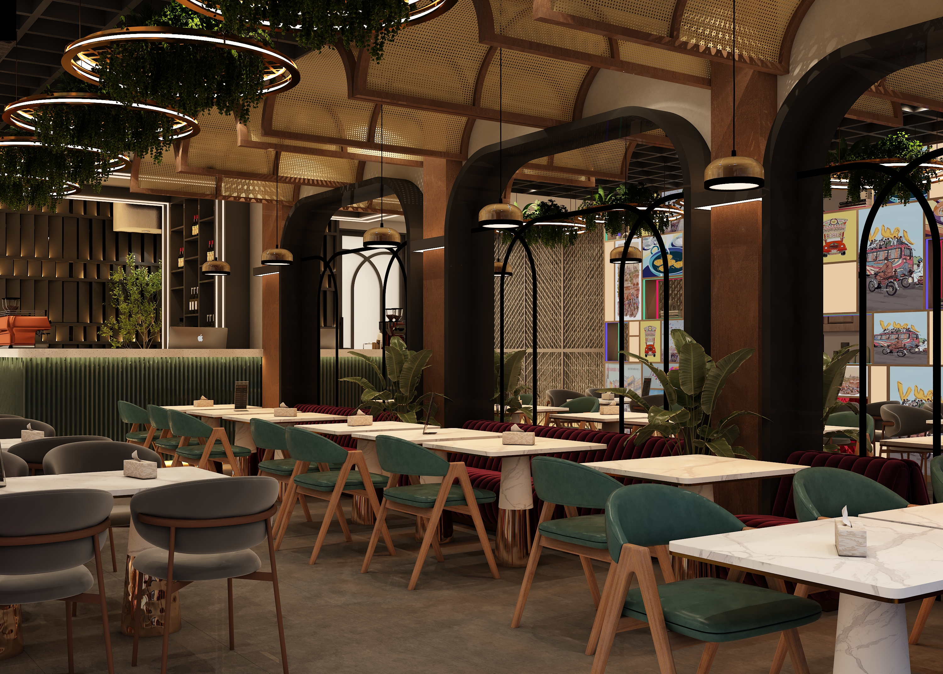 A Pakistani Resturant In UK-0