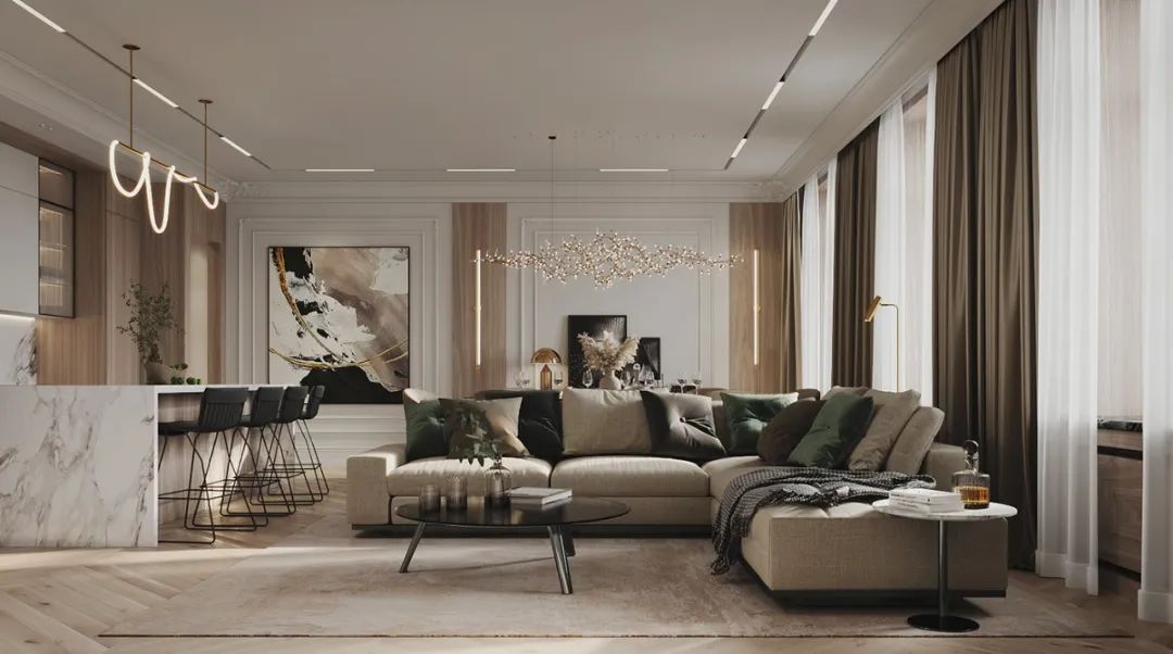 现代简奢诗意生活丨ksinteriors.ru-14