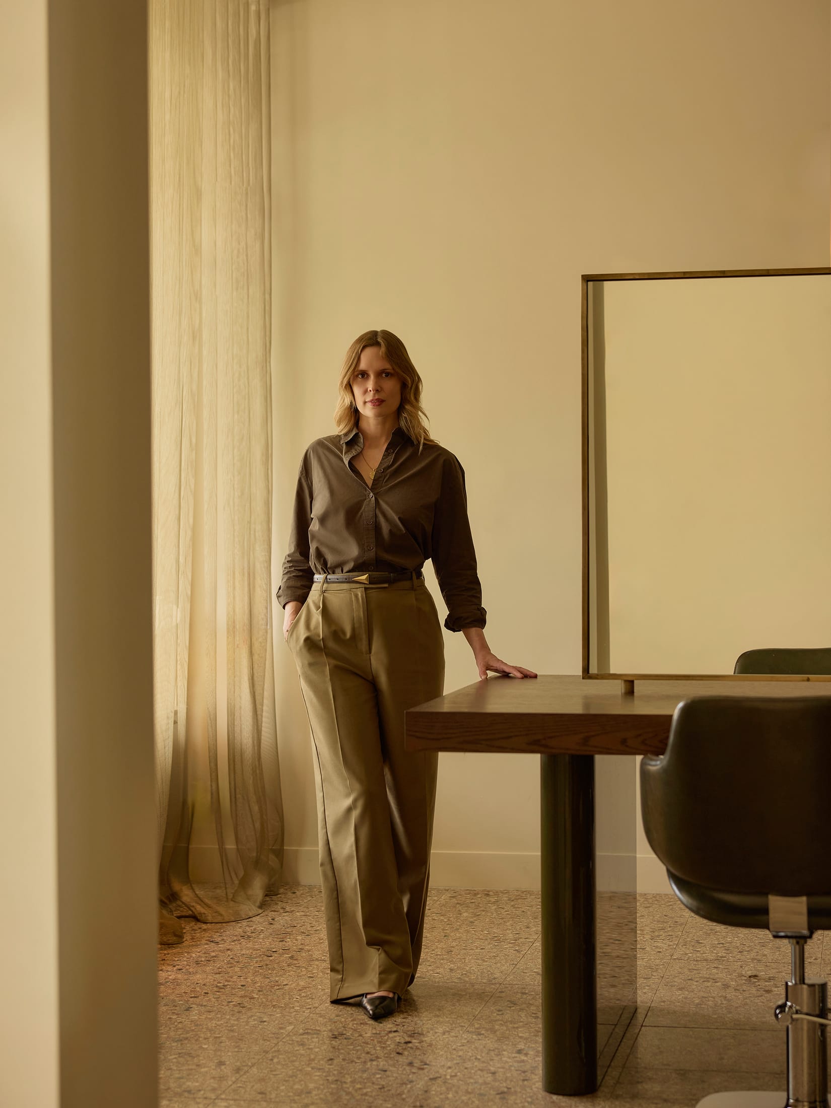 Haven Hair美发沙龙丨澳大利亚布里斯班丨Samantha Leigh Interiors-21