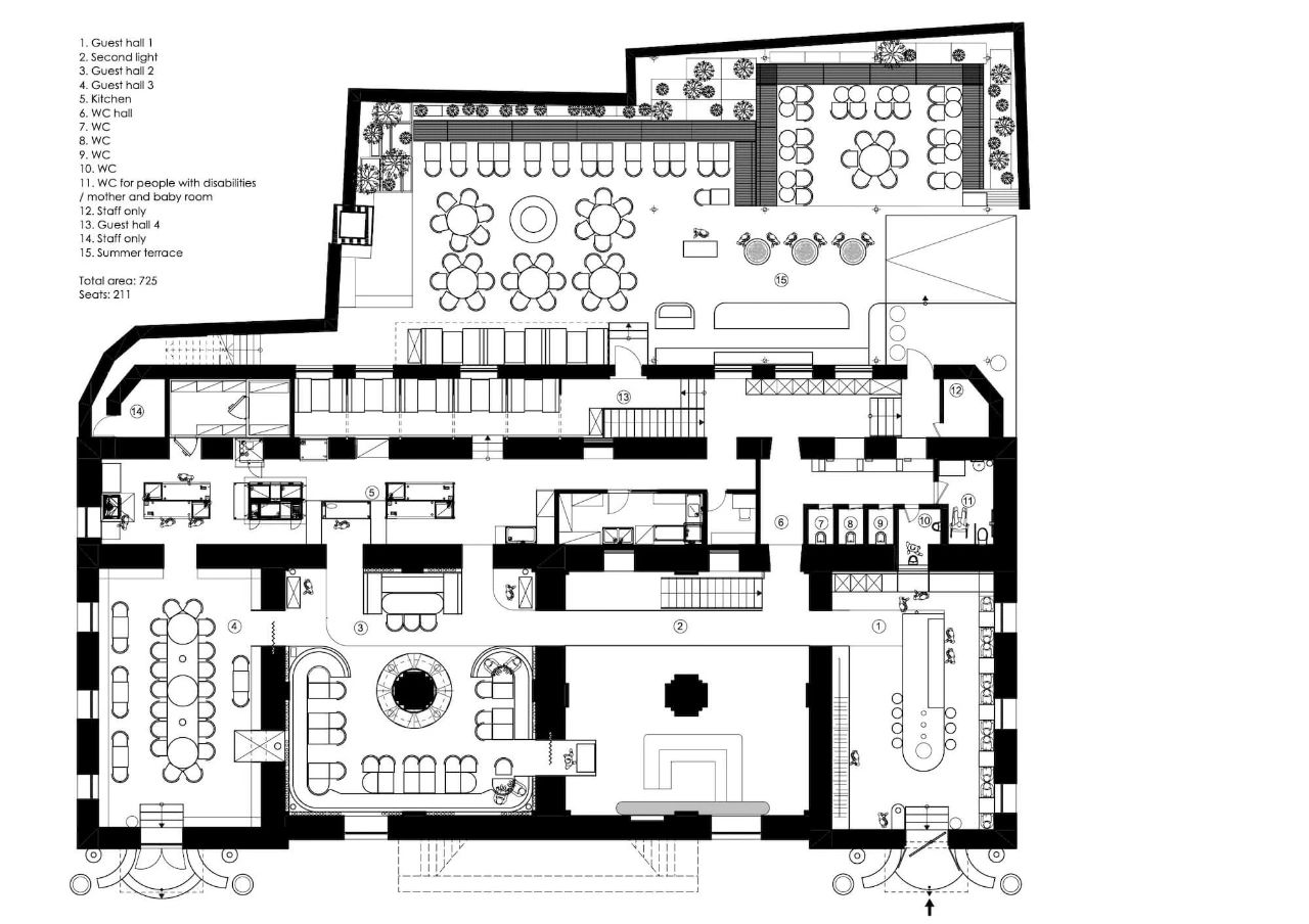 历史豪宅餐厅设计丨乌克兰基辅丨YOD 设计工作室-46
