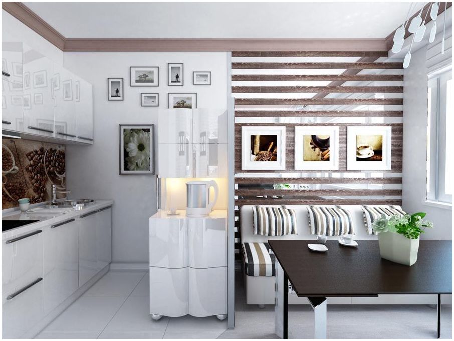 20平米厨房工作室与客厅一体化设计-80