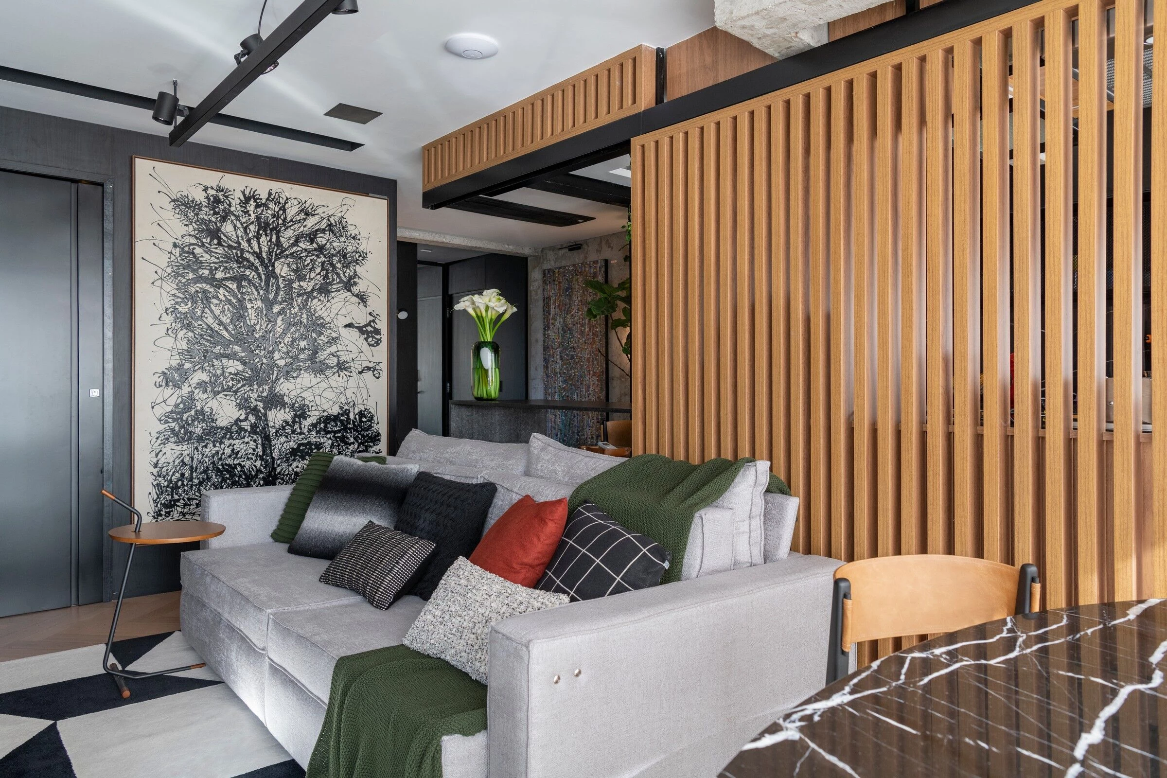 巴西圣保罗 Chácara Santo Antonio 的温馨科技私宅丨NOSSA casa arquitetura-20