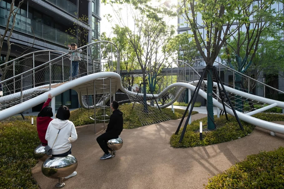 杭州绿城凤起潮鸣高层住宅景观项目丨中国杭州丨张唐景观-68