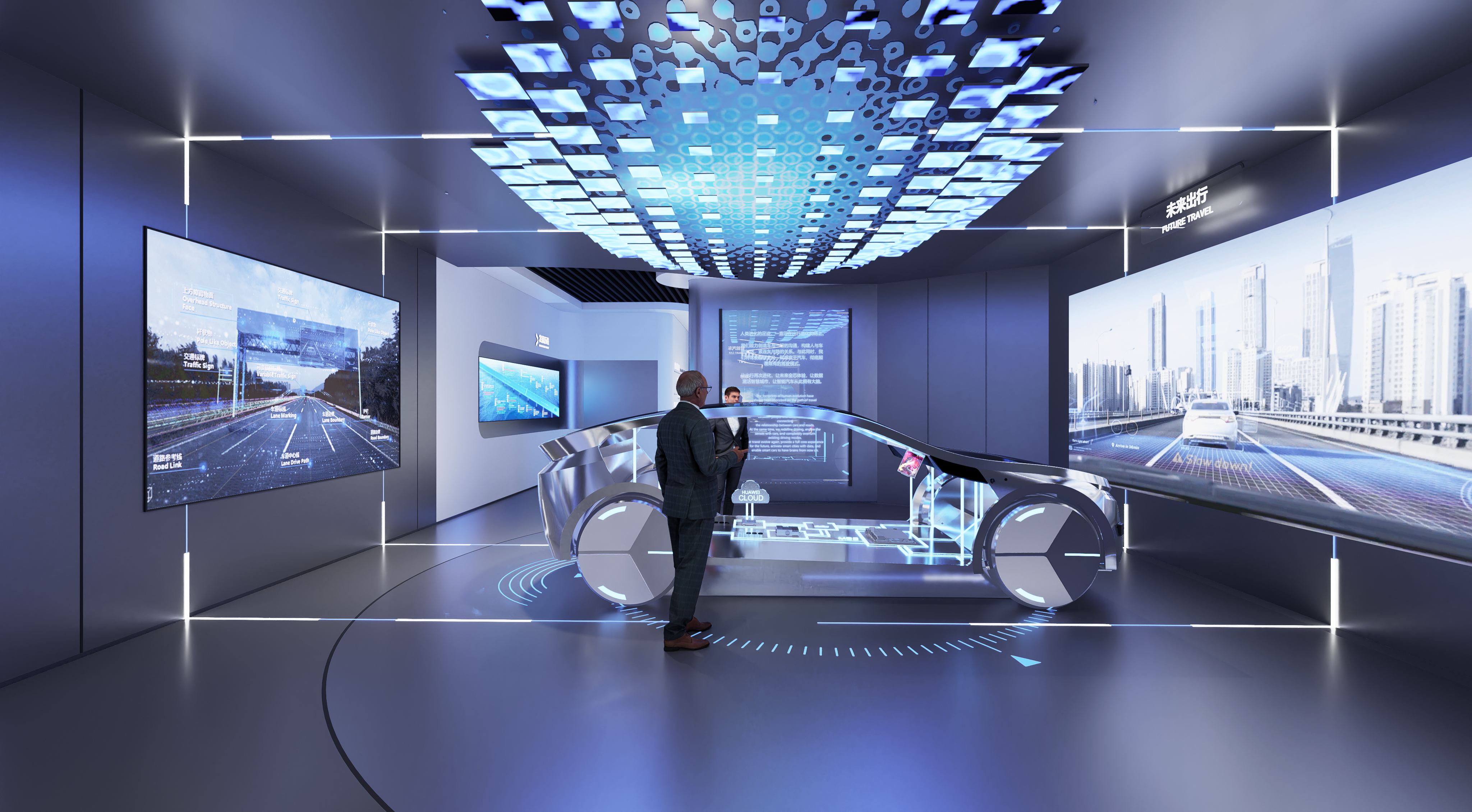 智能出行·汽车物联网·辅助驾驶·智能驾驶·科技展厅-5