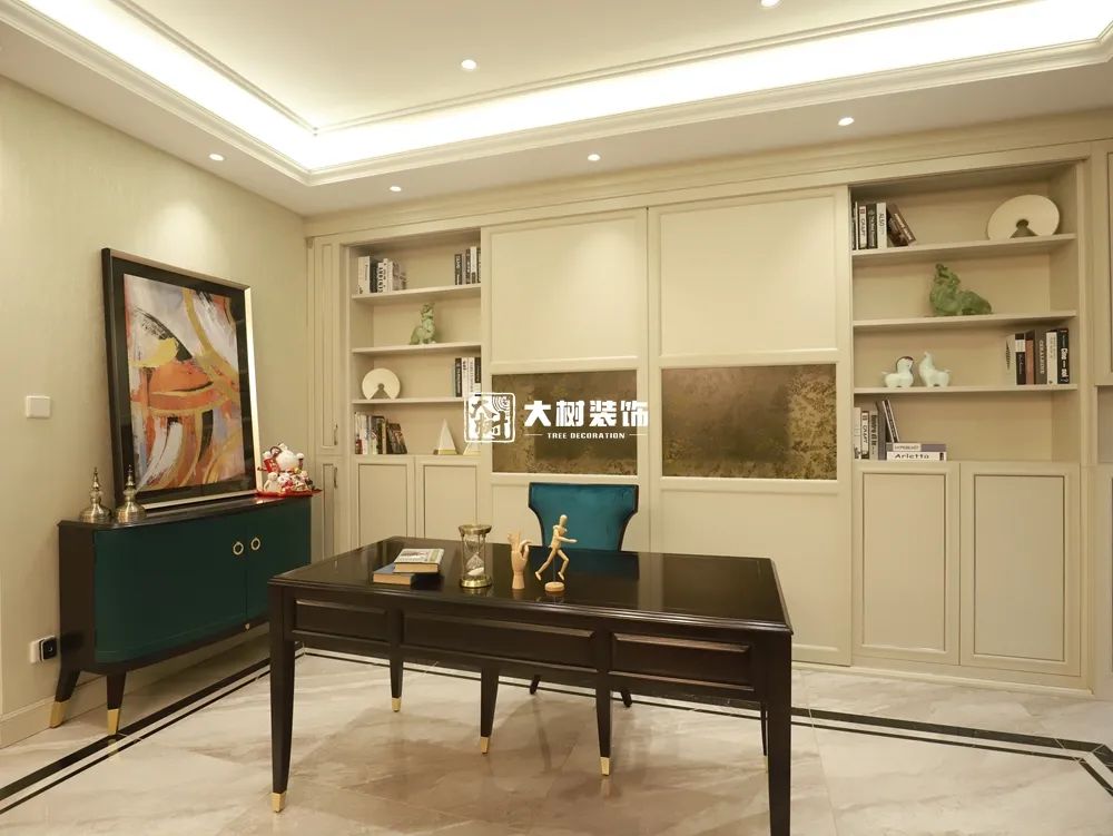 半岛首府 280㎡美式私宅,精致与克制的平衡-23