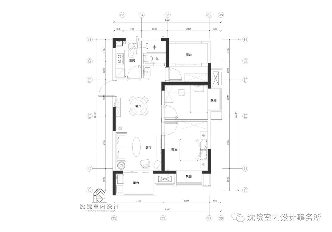 苏州吴江桃源观云 85㎡精装样板房 | 红色前卫空间，温暖陪伴成长-19