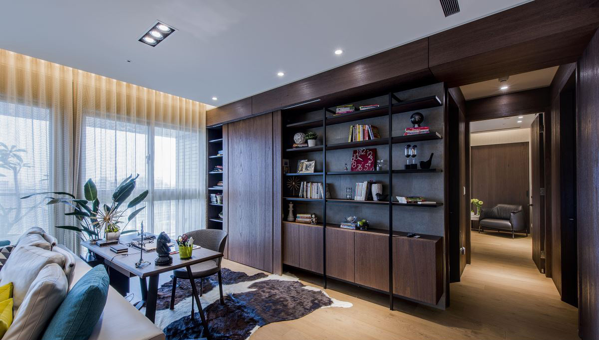 IS国际设计--35.8坪三房现代风-12