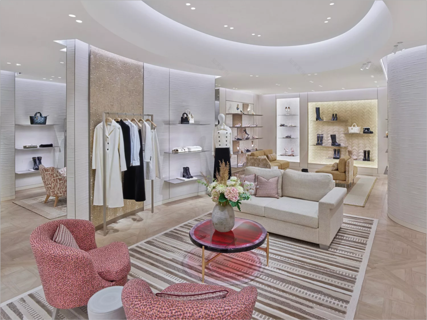 Dior斯德哥尔摩门店丨瑞典斯德哥尔摩丨Dior巴黎内部设计团队-5