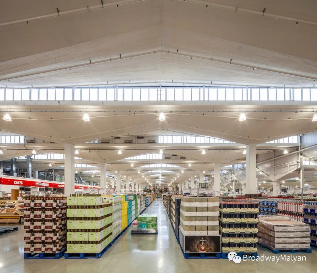 宝麦蓝打造现代零售环境,展现双曲抛物面建筑魅力-155