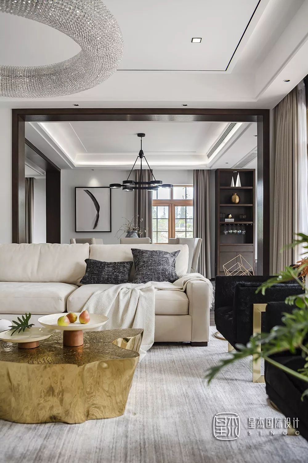 御景湾现代美式家居丨李鸣-3