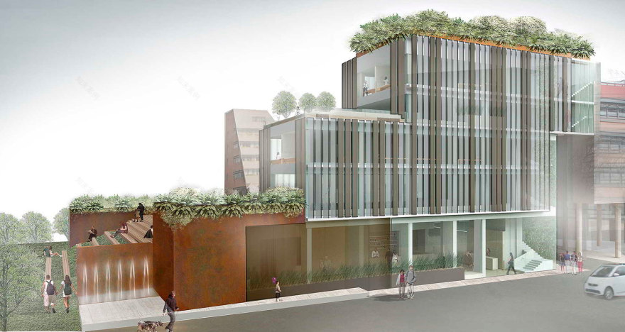 "多功能建筑群设计 | Beatrice Pierallini architects 的视觉震撼之作"-15