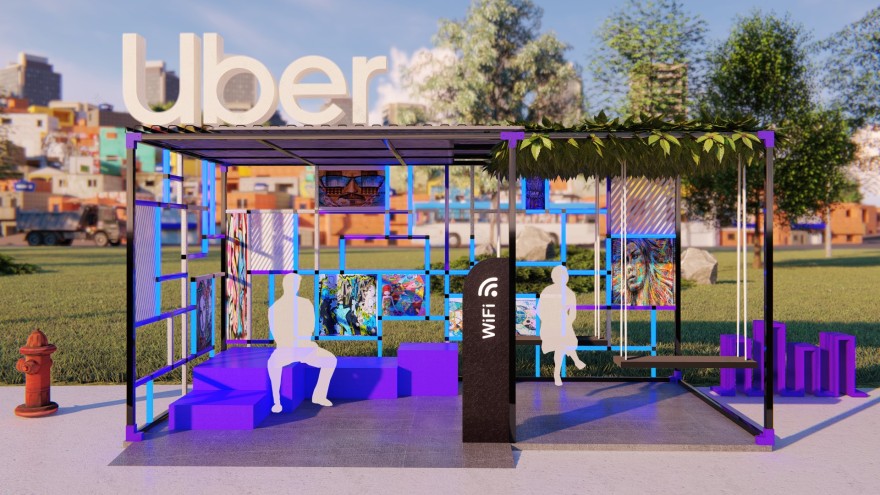 乌伯车站 圣保罗贫民窟丨巴西圣保罗丨Uber 和 InFavela-5