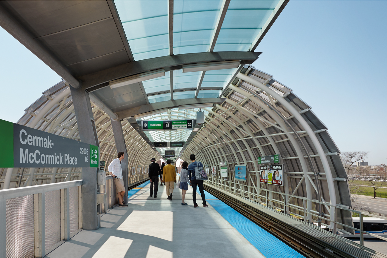 CTA Cermak-McCormick Place Station | Ross Barney Architects-24