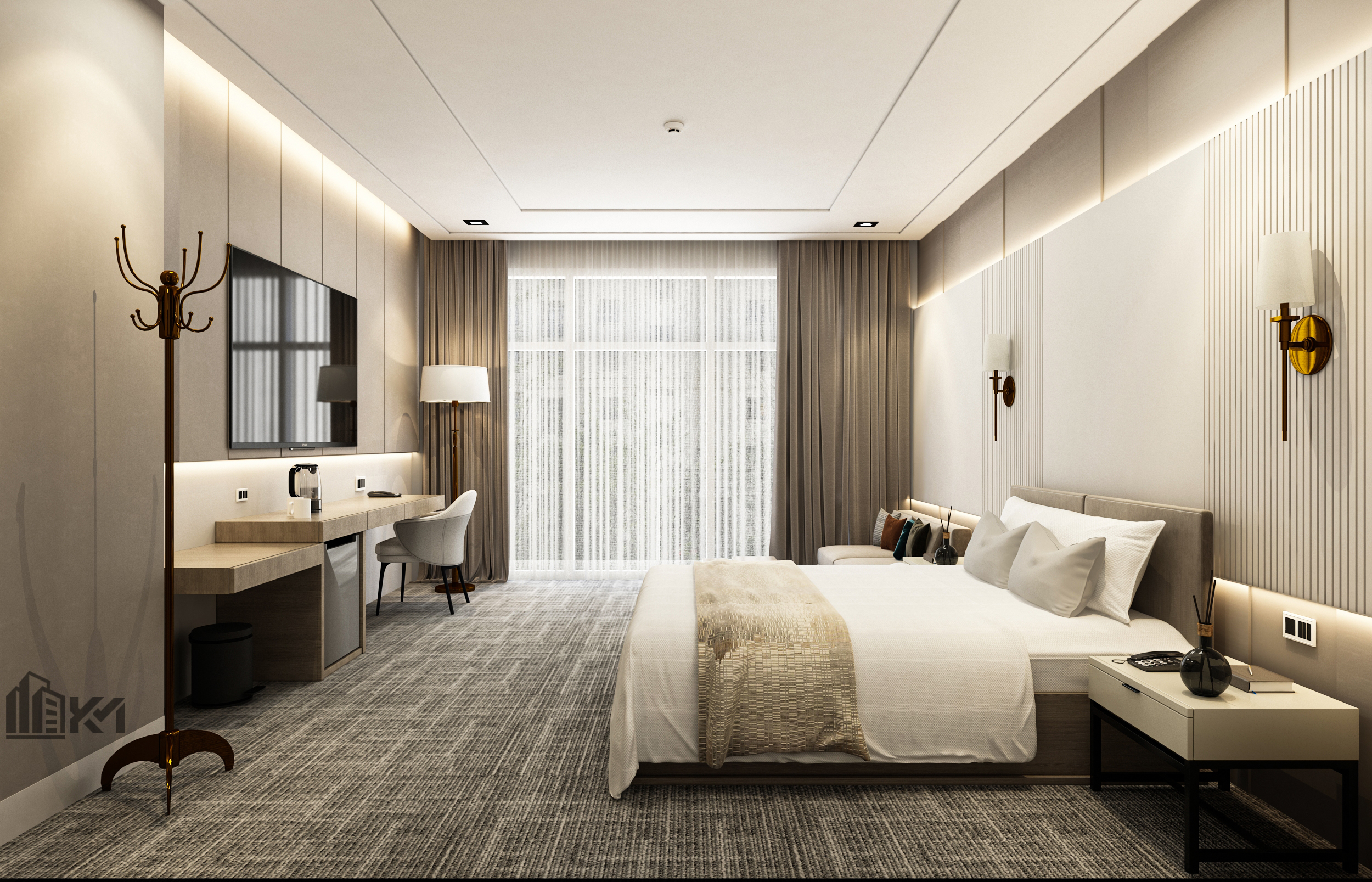 Hotel Bedroom - KSA-4