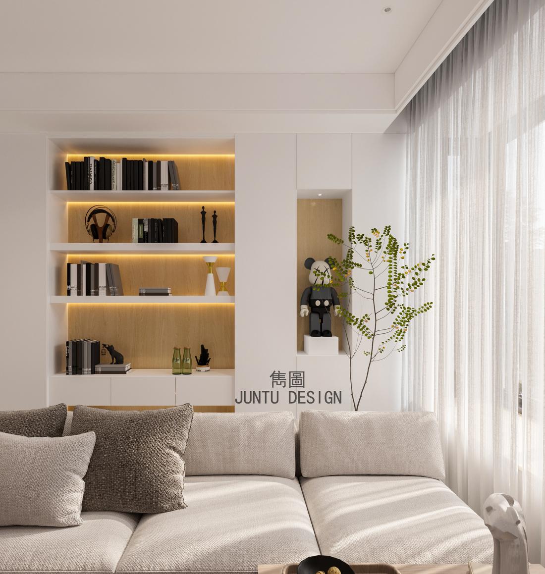 广州番禺区石楼东环路独立屋高级北欧风设计丨中国广州-16