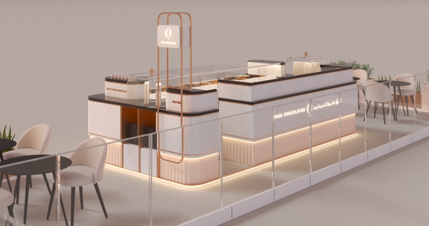 Ghazl Chocolatier 新店室内设计丨巴林-9