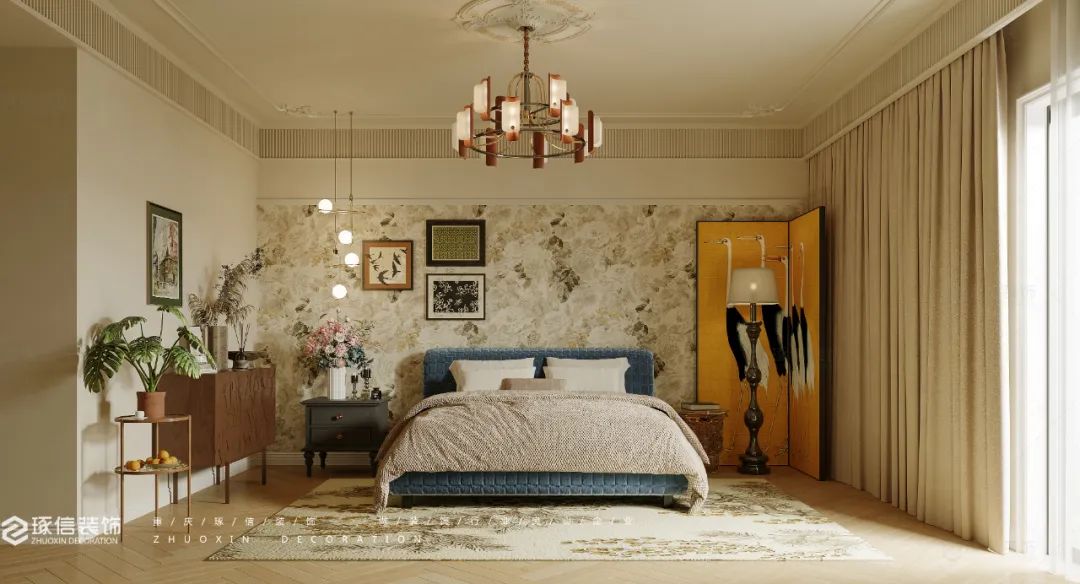 万科渝园 380m²法式中古风家居设计丨中国重庆丨琢信装饰-26