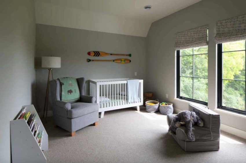 Dutch Colonial home with a modern twist built by Nor Son on the edges of Lake Minnetonka 荷兰殖民家园，在米尼托卡湖的边缘上建造了一个现代的扭曲，也不是儿子。-26