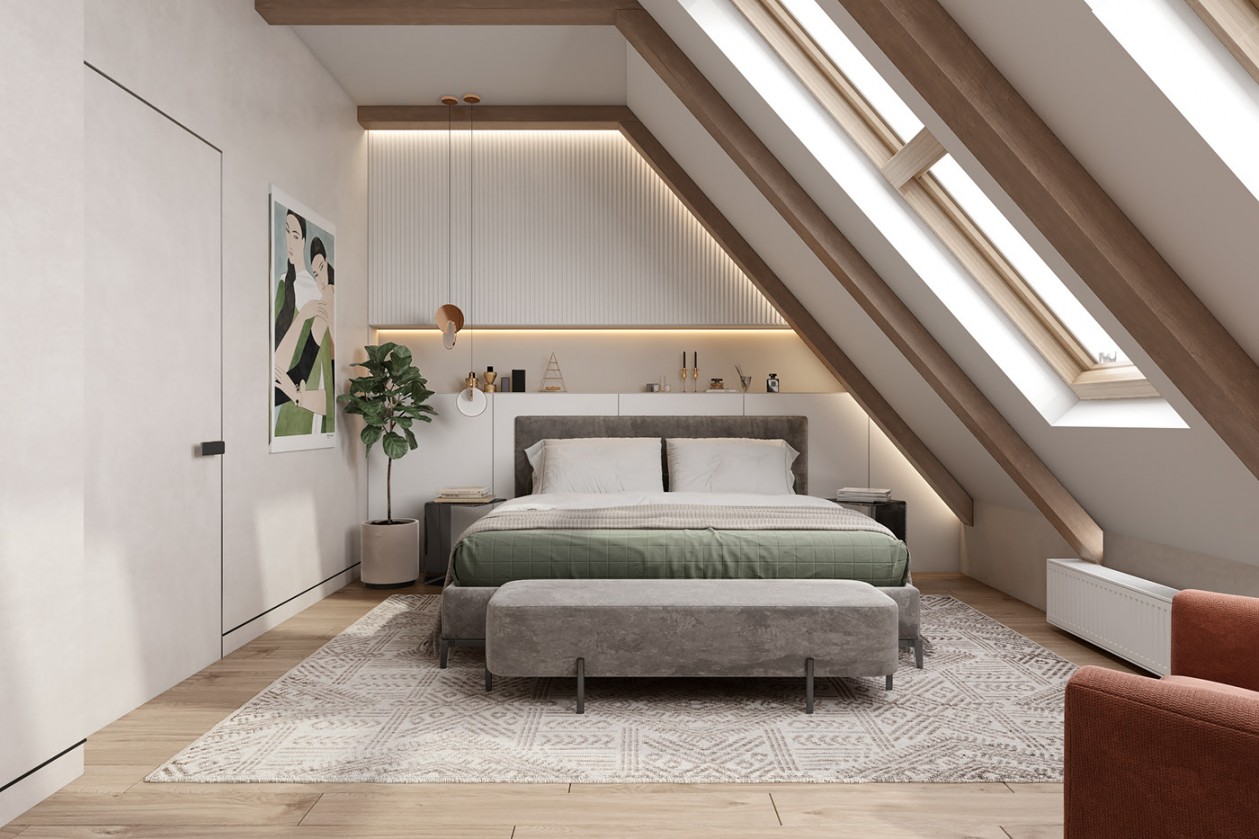 110㎡浅色系空间-23