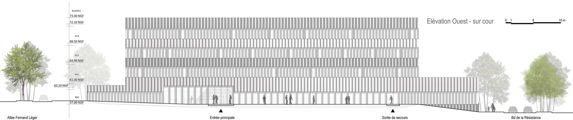 Fernand and Nadia Léger 高中丨法国丨toa | architectes associés-28