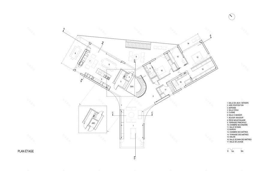德福吉斯宅邸丨加拿大丨Bourgeois,Lechasseur architectes-38