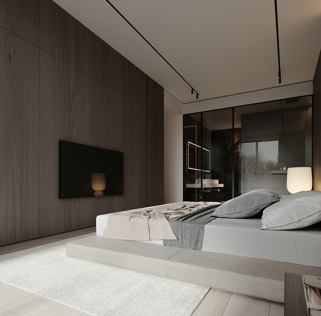 高级灰色系公寓设计-12