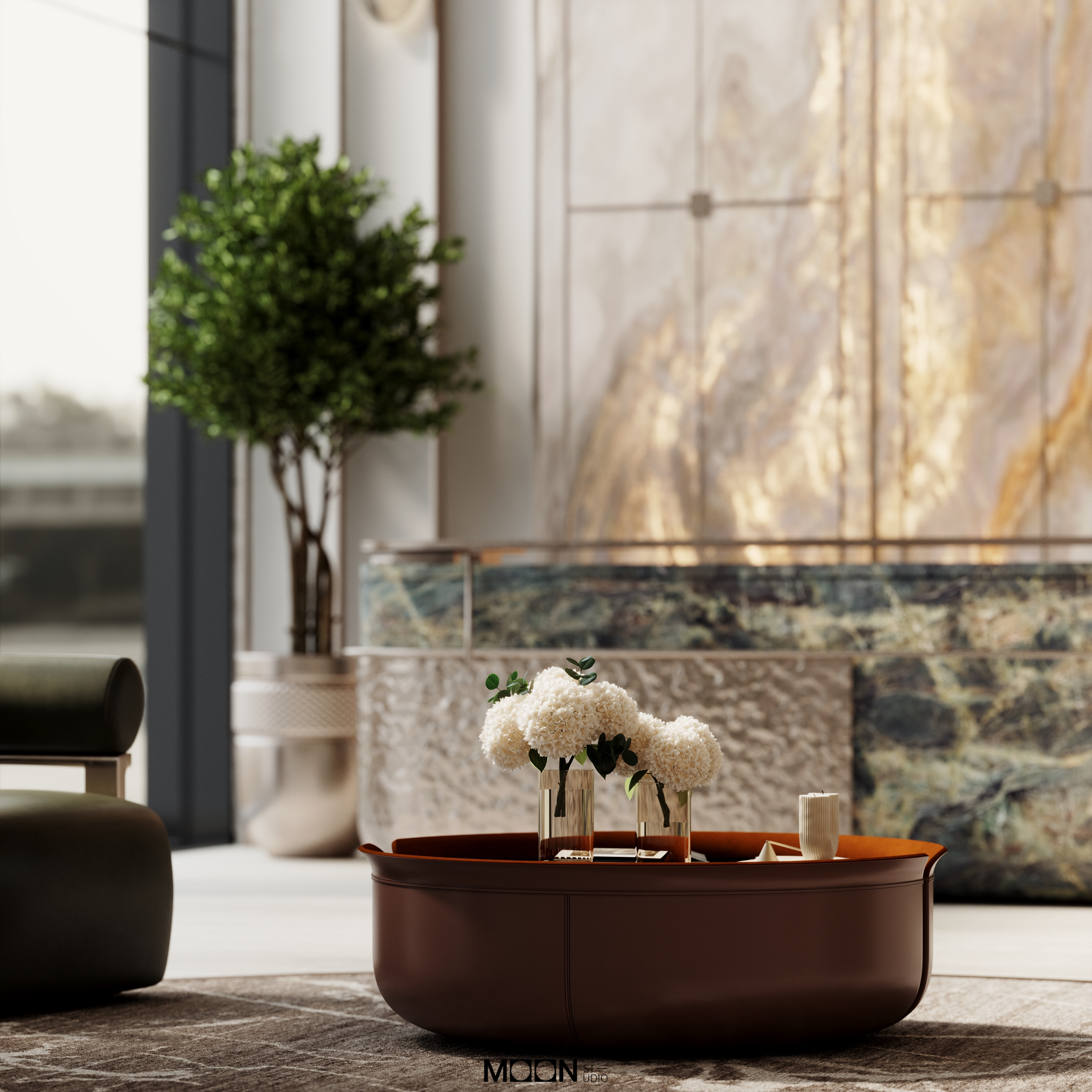 学校接待区设计项目丨沙特阿拉伯丨Moon Studio-8