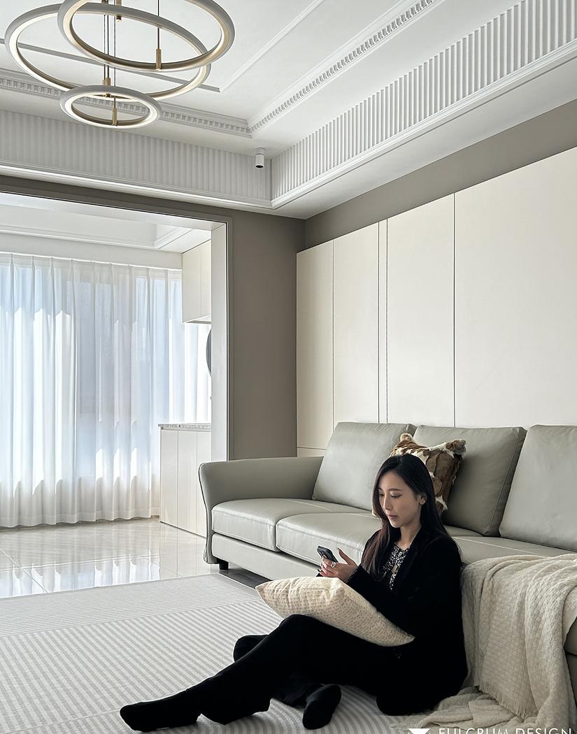 通透轻法式,柔美空间盛满四月春光丨艺境·陈设软装-13