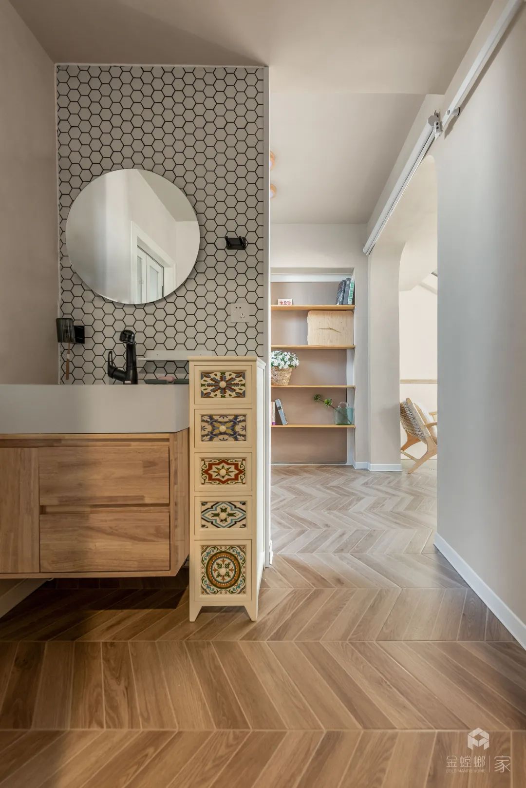 虞景园现代风设计丨金螳螂家常熟店-48