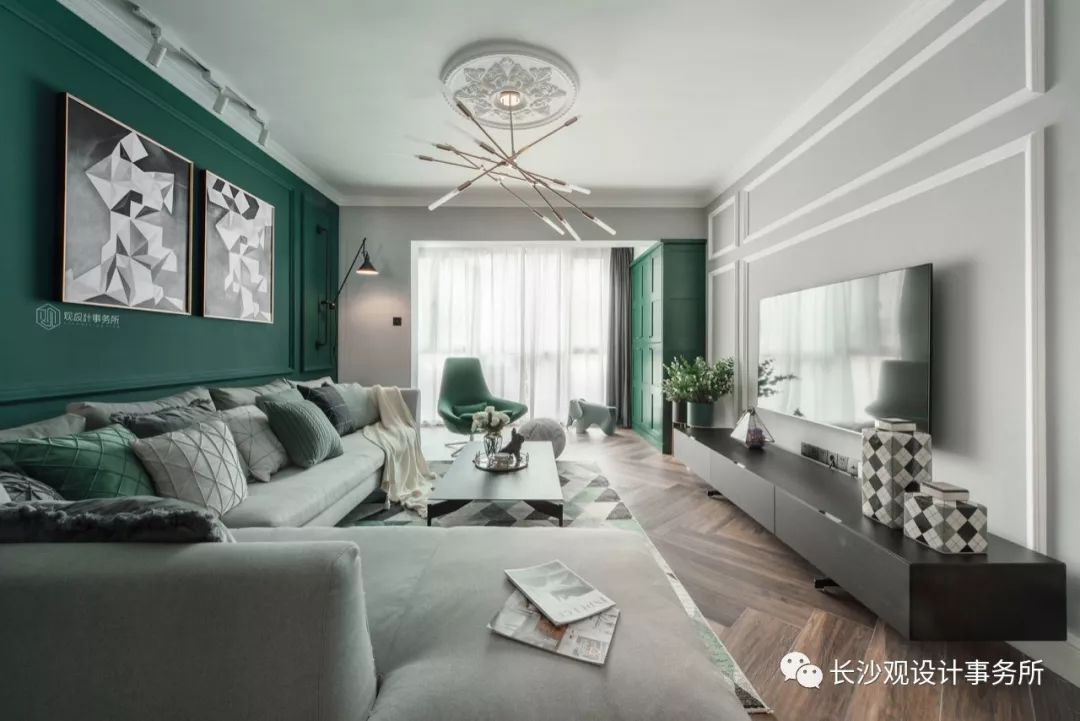 复古绿丝绒，摩登与怀旧共生-15