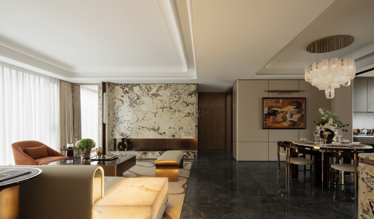 高新未来光樾172户型139户型样板房丨上海一目设计-54