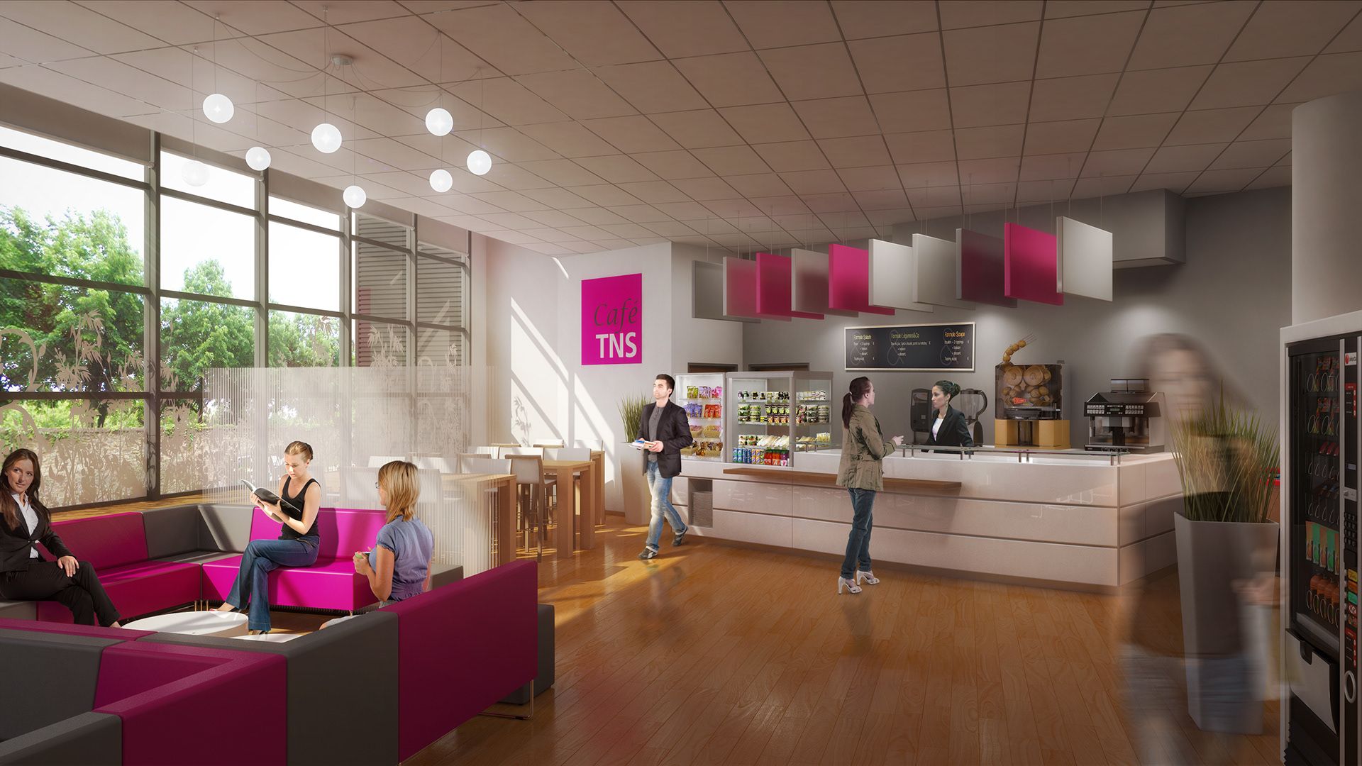 Corporate Restaurant 3D Interiors (Archive)-26