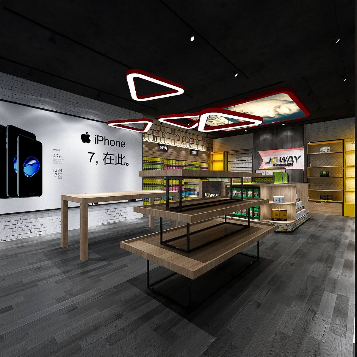 无影空间设计打造乔威石家庄太和大厦临街店-11