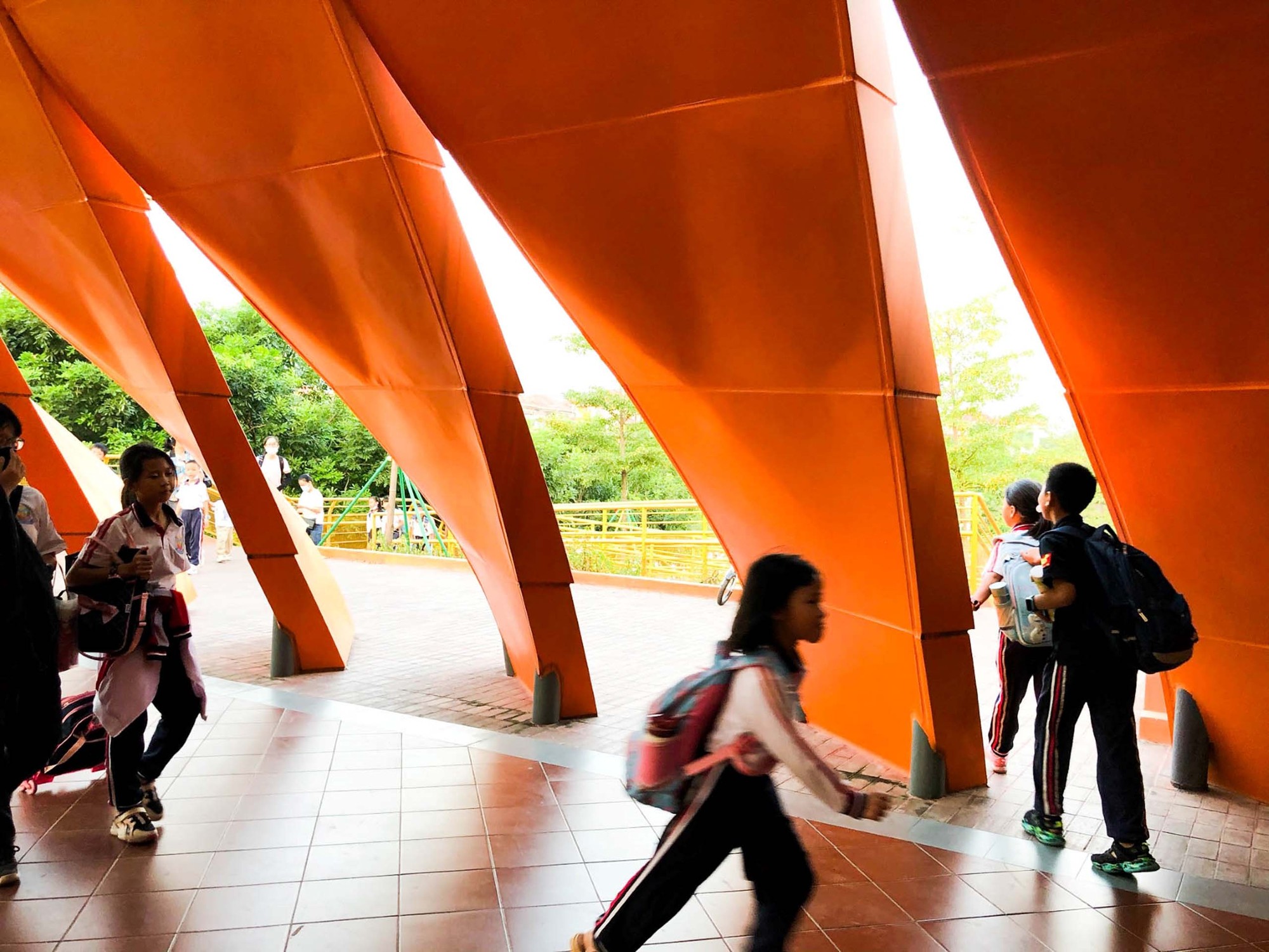 长安实验小学校园人行天桥丨中国东莞丨筑道建筑设计工作室-29