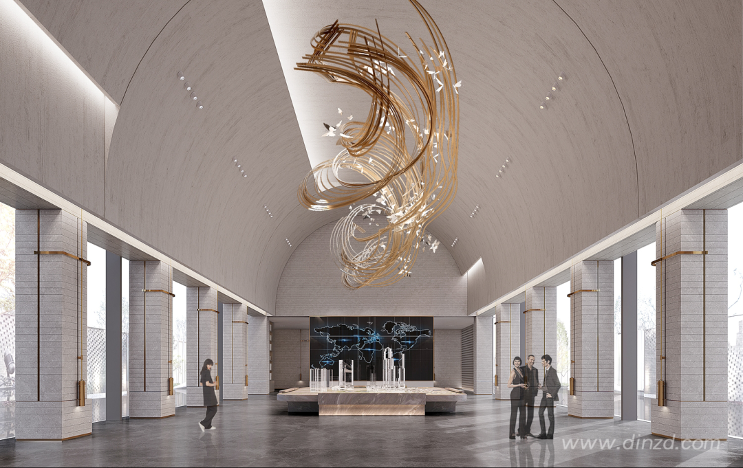 中信泰富济南九庐项目售楼处丨中国济南丨上海飞视设计-36