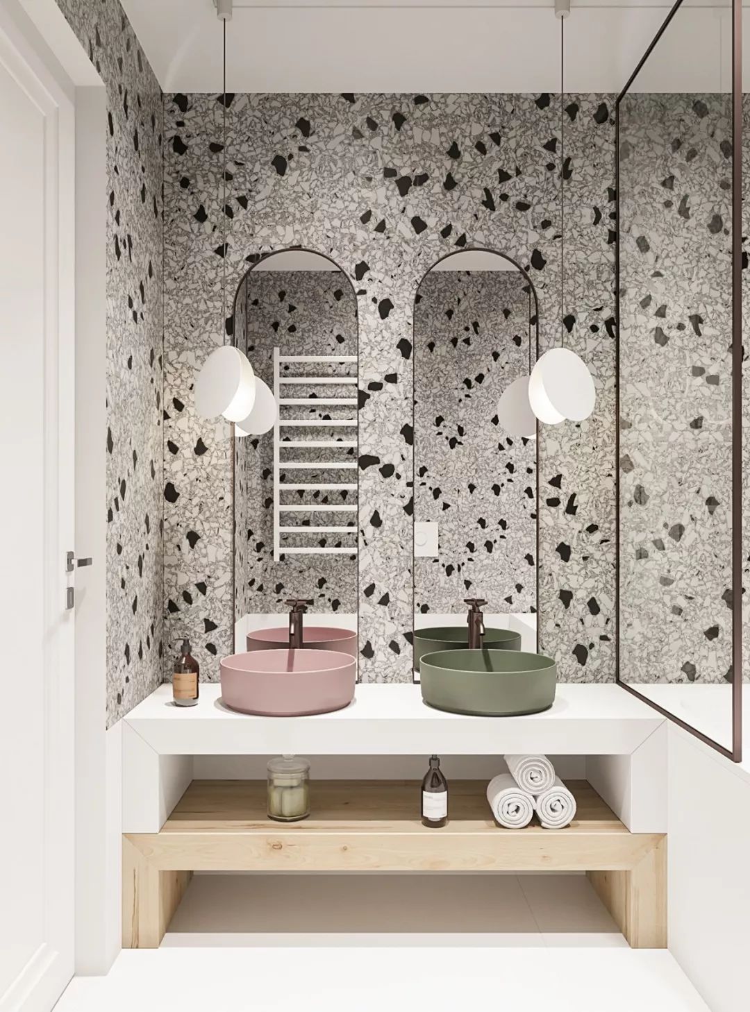 洗漱台设计新趋势，惊艳整个家！-32