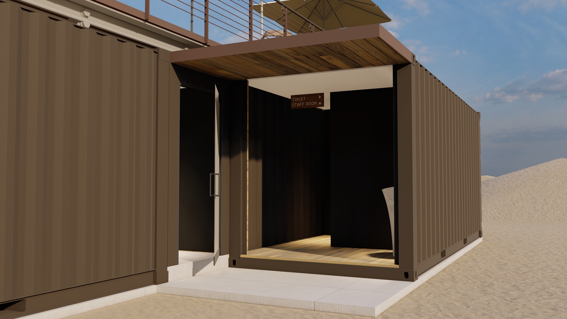 Restaurent In Desert-11