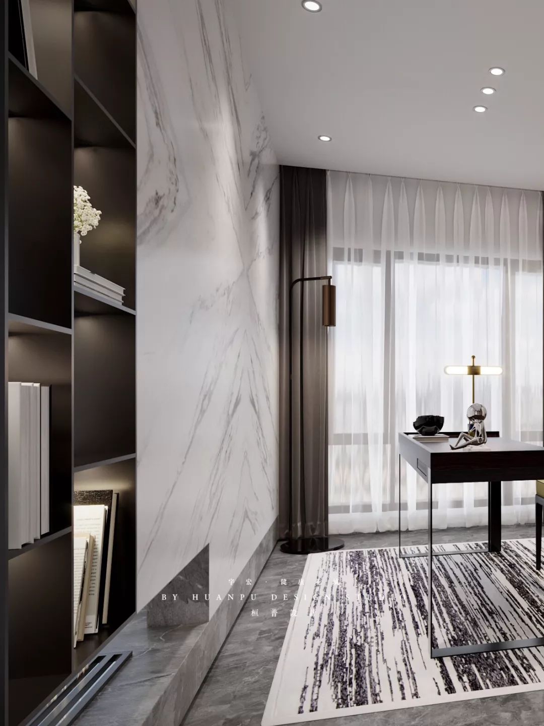 现代简约风,龙岗宇宏健康花城 150m²空间设计-88