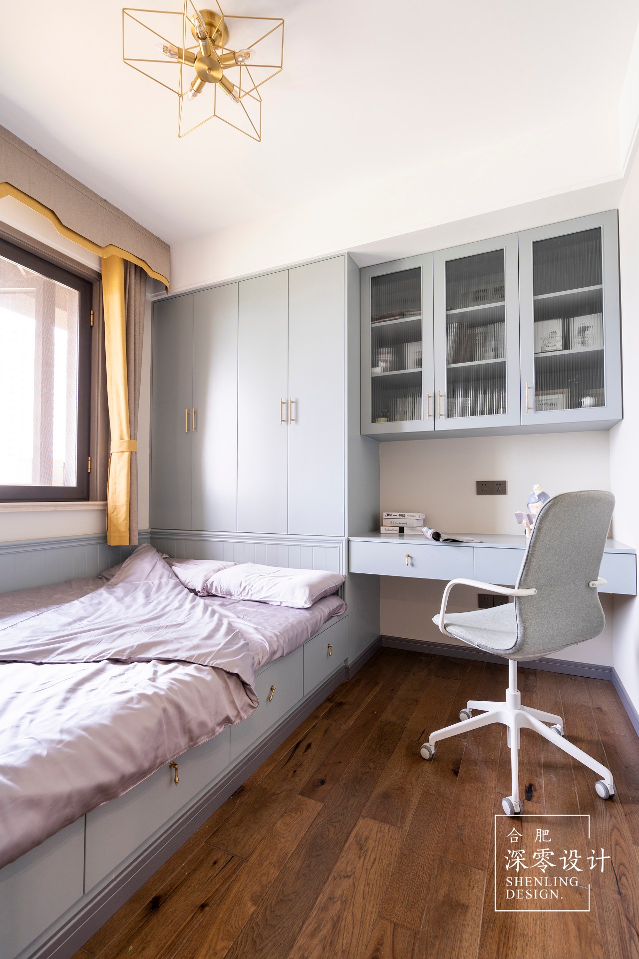 合肥深零设计·现代简中家装设计案例-77