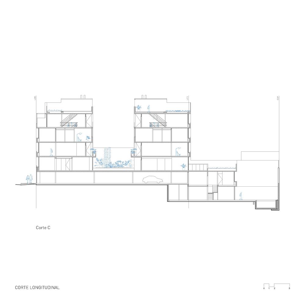 阿根廷混凝土住宅楼丨阿根廷布宜诺斯艾利斯丨Cottet Iachetti Arquitectos-25