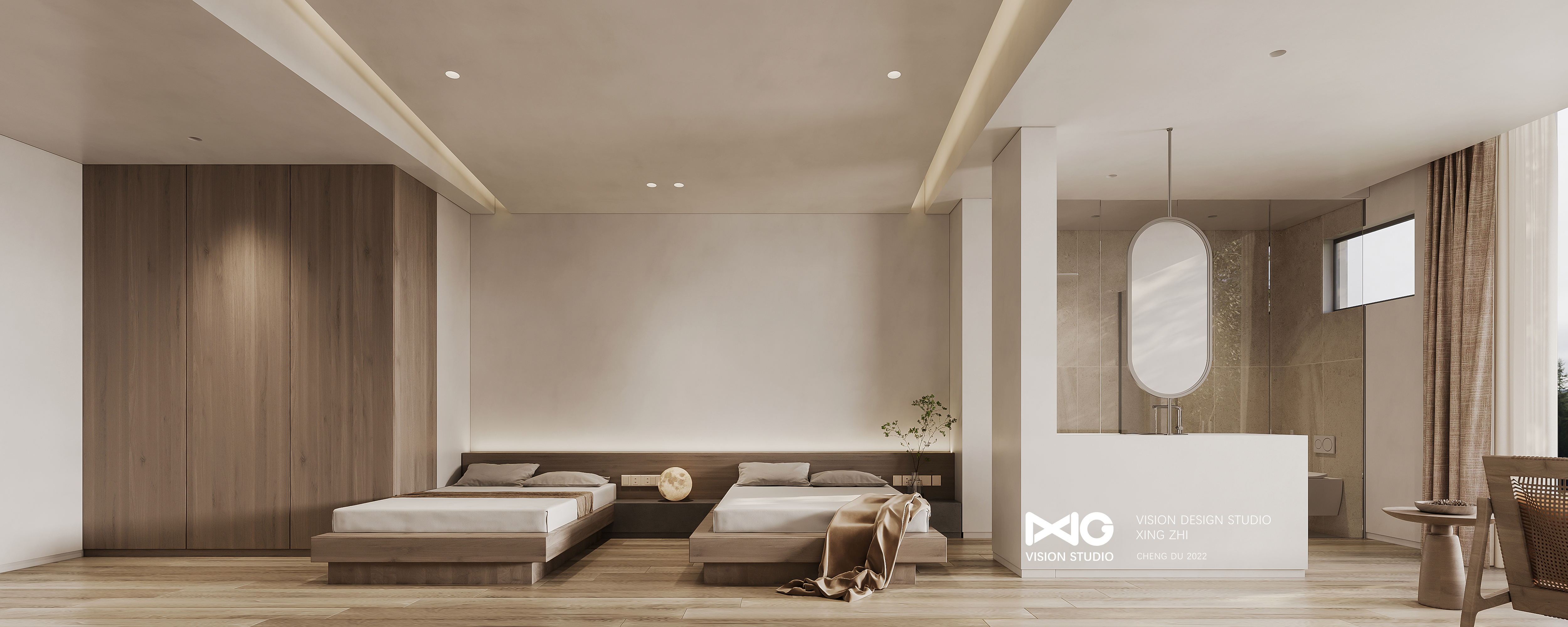 商业景观表现/ 景观 成都民宿 / 壬寅年·丁未月作-7