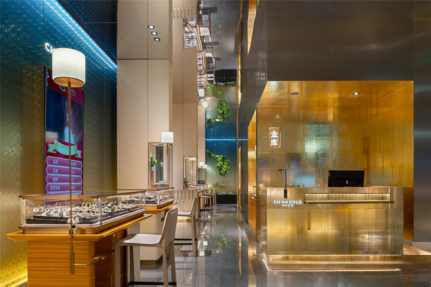 中国黄金国际旗舰店丨中国山西丨佰第设计-40