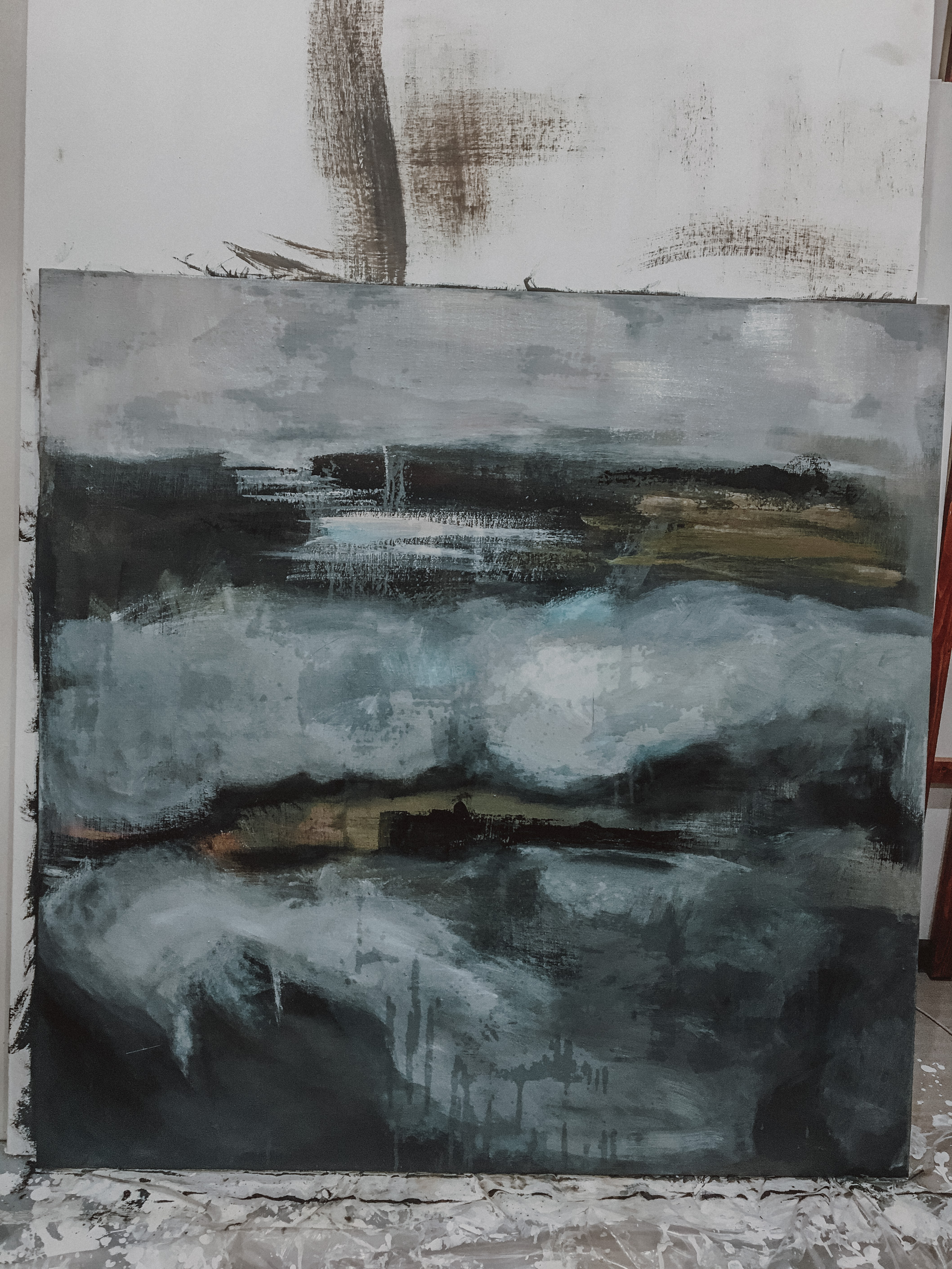 在云雾中登山-5