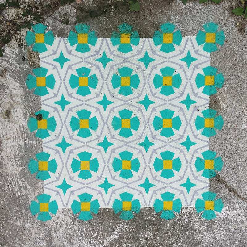 西班牙艺术家的地面彩绘 / Javier de Riba-58